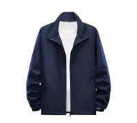 ANHATUIV Mens Jacket Men's Sports Shell Jacket Lightweight Windbreaker Outdoor Recreation Coat Men's Lightweight Full Zip Men Spring Autumn Plus Size Jackets Men Jackets for Work