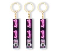 ANHBKAR 3PCS Credit Card Grabber for Long Nails Keychain, Card Puller Acrylic Material, Debit Card Grabber for Women Girls, Mix-color, S