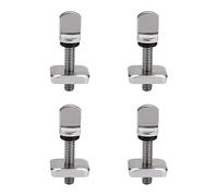 Anhoer 4Pcs Surfboards Fin Screw 316 Stainless Steel Fin Bolt Kit Fin Plate Accessories for Men Women Surfboard Surf Longboard Paddleboard and SUP