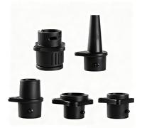 Anhoer 5Pcs Paddle Board Pump Adapter Air Valve Adaptor Multifunction Air Pump Converter with 4 Valve Nozzles for Paddleboards, Inflatable Boat, Kayak