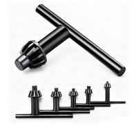 Anhoer 6Pcs Drill Chuck Key Set, Universal Replacement Chuck Wrench Spanner Tool for Hand Drills, Bench Pillar & Impact Drills, 6 Sizes (4mm 6mm 10mm 13mm 16mm 20mm)