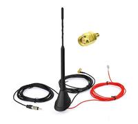 Anhoer DAB Car Aerial Antenna Splitter SMB Adapter Universal Active Amplified Aerial Reception Splitter for FM AM/DAB Car Radio Kenwood Alpine Pioneer Blaupunkt Clarion JVC