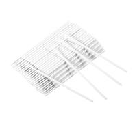 Anhua Micro Applicator with 200 Disposable Micropore Brushes, Bendable Head, Soft Microfiber for Eyelash Extensions, Eyeliner Cleaning, Nail Art & Makeup Application