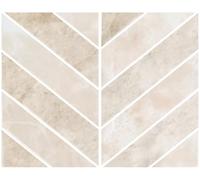 ANHUIB 12 Pcs Beige Herringbone Tile Stickers Peel and Stick Vinyl Wall Tile Herringbone Sticky Wall Tiles Self-Adhesive Waterproof Splashback Stick on Tile Decals for Kitchen Bathroom Decor 29×23cm