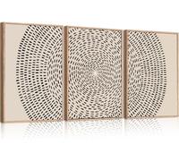 ANHUIB Jesus Wall Art Jesus Feeds The 5000 Canvas Wall Art Set Framed Christian Wall Decor Modern Abstract Art Print Christian Canvas Wall Art For Living Room Bedroom Dining Room Office Decor 30×40cm