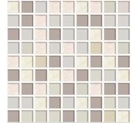 ANHUIB Peel and Stick Wall Tiles, Mosaic, Beige, Waterproof, Textured, Modern, Rectangular, Indoor, Wall, Glass, Wood, Ceramic, Plastic, Metal, Smooth Walls, Decorative, 40cm x 300cm