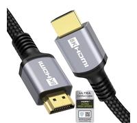 Anhuicco 8K HDMI Cable 48Gbps HDMI 2.1 Cable Ultra High Speed HDMI Cable 2.0 8k 60Hz 4k 120Hz eARC ARC HDR10 4:4:4 HDCP 2.2&2.3 Compatible with Dol-by Vision Fire TV 4K PS5 PS4 QLED 8K TV Xbox Series