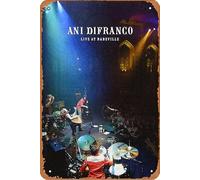 ani DiFranco - Live at Babeville Movie Poster Retro Metal Tin Sign Wall Home Wall Art Metal Tin Sign,cave,bar,Club, Metal Tin Sign 8x12 Inches