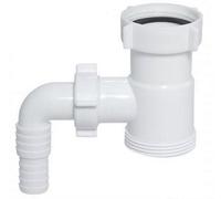 Ani-plast Aniplast 1 1/2 Inch X 40mm Drain Waste Trap Pipe Extension Connector With Dishwasher Input
