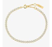 Ania Haie Chic Creator 14ct Gold Plated Bezel Set Cubic Zirconia Bracelet B058-06G