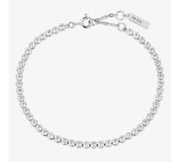 Ania Haie Chic Creator Sterling Silver Bezel Set Cubic Zirconia Bracelet B058-06H