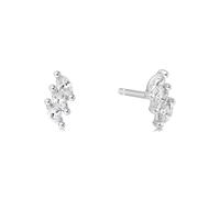 ANIA HAIE CHILL VOYAGER 925 Sterling Silver 6 Cubic Zirconia Stud Earrings 6.1 x 3.1 mm Gift Boxed, 6,1 x 3,1 mm, Sterling Silver Cubic Zirconia, Cubic Zirconia