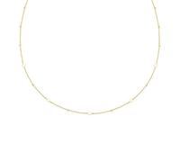 ANIA HAIE Chill Voyager Disc Station N 14K Gold Plated 925 Sterling Silver Necklace, Embellished with 5 Gold Plates and 10 Gold Pearls