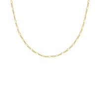 ANIA HAIE Chill Voyager Filia Curb Chain Women's Necklace 925 Sterling Silver 14 Carat Gold-Plated Length 45 cm with Gift Box
