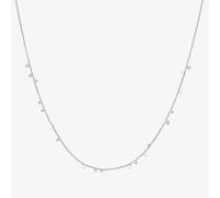 Ania Haie Chill Voyager Sterling Silver Mini Disc Drop Stacking Necklace N063-02H