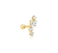 Ania Haie Constellastion Barbell Earring Single Silver E070-10G - Woman Gold