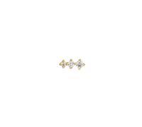 Ania Haie Ear Edit Earring Single Goldplated Silver E035-09G - Woman - 925 Sterling Silver Gold