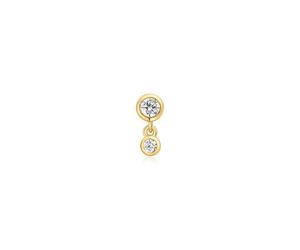 Ania Haie Ear Edit Earring Single Goldplated Silver E070-09G - Woman - 925 Sterling Silver Gold
