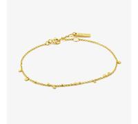 Ania Haie Geometry Class 14ct Gold Plated Mixed Discs Bracelet B005-02G