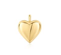 Ania Haie Gold Dome Heart Charm NC060-08G - Exclusive Design | - Gold Plated / Sterling Silver