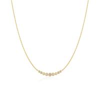 Ania Haie Gold Graduated Bezel-Set Necklace | Acotis Jewellery - Gold Plated