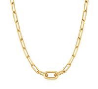 Ania Haie Gold Linked Chunky Chain Necklace N060-06G - Modern - Gold Plated / Sterling Silver