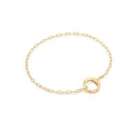 Ania Haie Gold Mini Link Charm Bracelet - Gold Plated / Sterling Silver