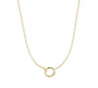 Ania Haie Gold Mini Link Charm Necklace - Gold Plated / Sterling Silver