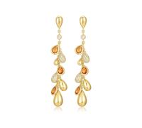 Ania Haie Gold Nano Gem Teardrop Cascade Earrings | Acotis - Gold Plated