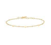 Ania Haie Gold Tone Disc Station Bracelet
