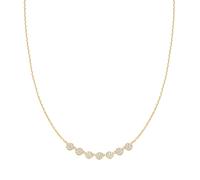 Ania Haie Gold Pavé Multi Beaded Chain Necklace N065-07G - Exclusive - Sterling Silver / 14ct Gold Plated / Cubic Zirconia