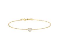 Ania Haie Gold Tone Sweetheart Pavé Bracelet