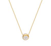Ania Haie Luna Gaze Gold Reversible Pavé Moon Evil Eye Necklace