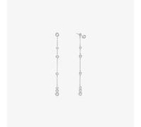 Ania Haie Luna Gaze Silver Cubic Zirconia Drop Stud Earrings E075-12H