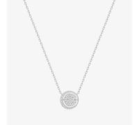 Ania Haie Luna Gaze Silver Moon & Evil Eye Reversible Pendant N075-04H
