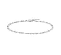 Ania Haie Luxury Silver Curb Chain Bracelet - Sterling Silver / Rhodium Plated