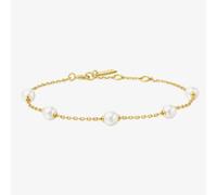 Ania Haie Miss Dainty 14ct Gold Plated Shell Pearl Bracelet B065-01G