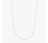 Ania Haie Miss Dainty Sterling Silver Multi Cubic Zirconia Station Necklace N065-06H