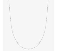 Ania Haie Miss Dainty Sterling Silver Multi Shell Pearl Station Necklace N065-03H
