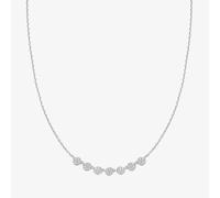 Ania Haie Miss Dainty Sterling Silver Pave Multi Bead Chain Necklace N065-07H