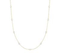 Ania Haie Elegant Gold Shell Pearl Necklace - Sterling Silver / 14ct Gold Plated / Shell Pearl
