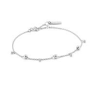 Ania Haie Sterling Silver Rhodium Plated Modern Drop Balls Bracelet