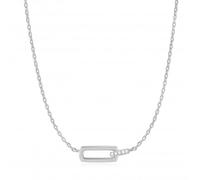 Ania Haie Silver Glam Interlock Necklace N037-01H - Signature Edition | - Sterling Silver / Rhodium Plated
