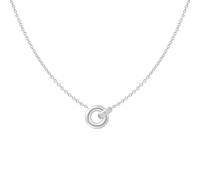 Ania Haie Silver Linked Necklace N062-02H - Refined Craftsmanship | Acotis - Sterling Silver / Rhodium Plated / Cubic Zirconia