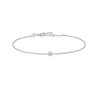 Ania Haie Silver Sparkle Bezel Bracelet B062-01H - Distinctive Detail | - Sterling Silver / Rhodium Plated / Cubic Zirconia