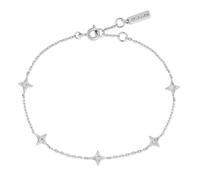 Ania Haie Silver Stars Station Bracelet B061-02H - Rhodium Plated / Sterling Silver / Zirconia