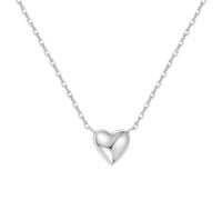 Ania Haie Silver Sweetheart Necklace - Sterling Silver / Rhodium Plated