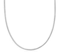Ania Haie Sleek Silver Snake Chain Necklace - Rhodium Plated / Sterling Silver