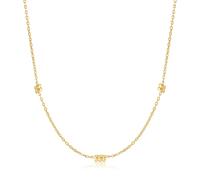 Ania Haie Smooth Operator 14ct Gold Plated Twist Necklace