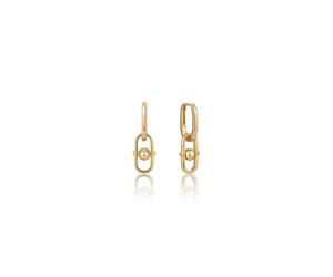 Ania Haie Spaced Out Earrings Goldplated Silver E045-04G - Woman - 925 Sterling Silver Gold